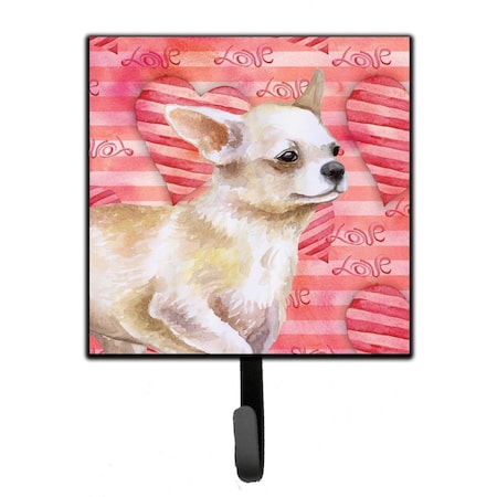 Carolines Treasures Chihuahua Leg Up Love Leash or Key Holder BB9784SH4